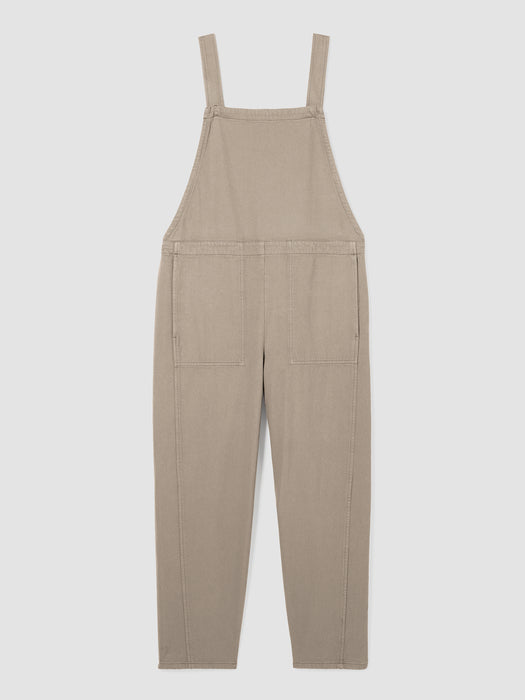 Garment-Dyed Utility Organic Cotton Overalls