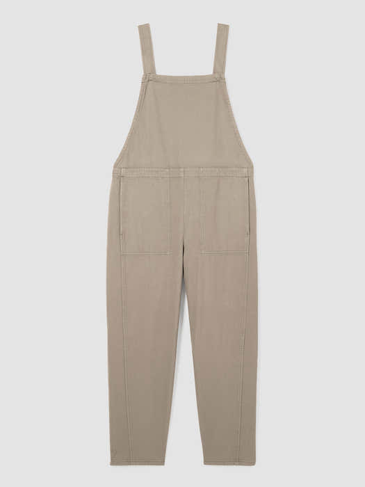 Garment-Dyed Utility Organic Cotton Overalls