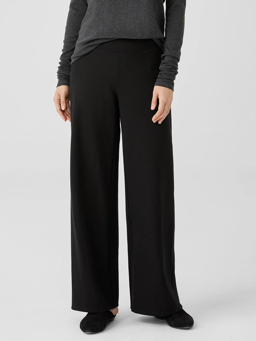 Washable Flex Ponte Wide-Leg Pant