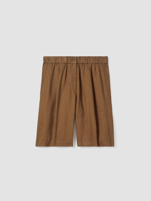 Organic Linen Shorts