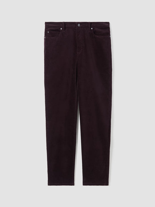 Organic Cotton Stretch Velveteen Pant