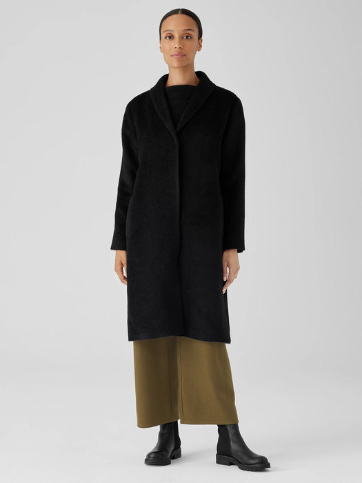 Alpaca Luxe Shawl Collar Coat