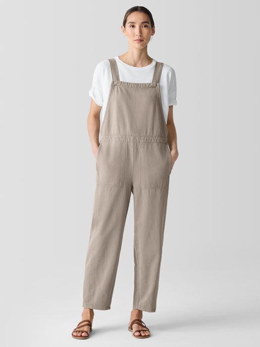 Garment-Dyed Utility Organic Cotton Overalls
