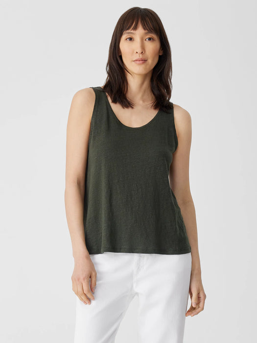 Organic Linen Jersey Tank