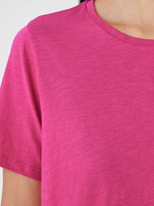 Organic Cotton Slubby Jersey Tee