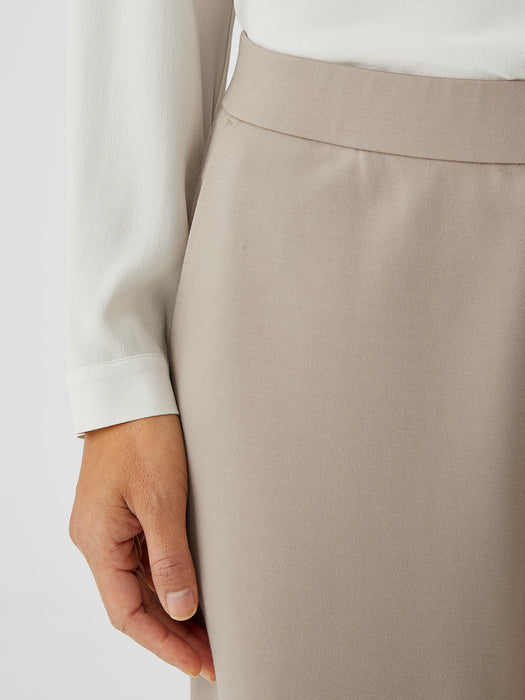 Washable Flex Ponte Wide-Leg Pant