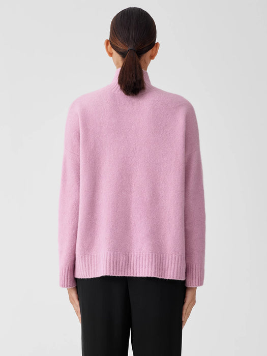 Cashmere Silk Bliss Turtleneck Box-Top