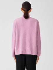 Cashmere Silk Bliss Turtleneck Box-Top