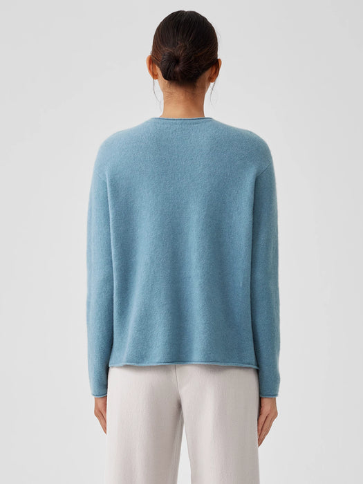 Cashmere Silk Bliss Crew Neck Top