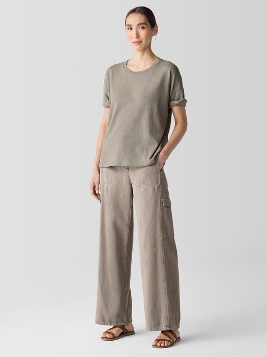 Cozy Organic Cotton Slub Tee
