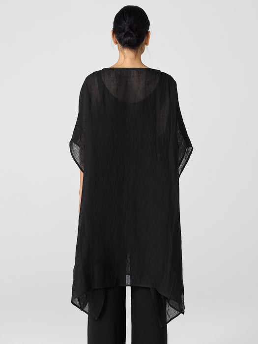 D&eacute;lav&eacute; Organic Linen Gauze Caftan