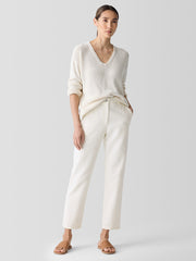 Undyed Utility Organic Cotton Tapered Pant