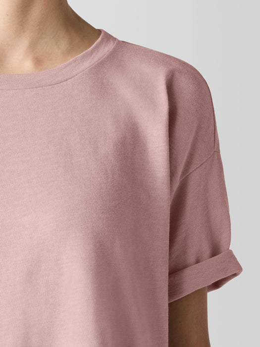 Cozy Organic Cotton Slub Tee