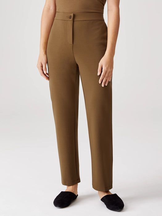 Flex Ponte Slouchy Ankle Pant