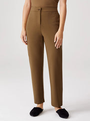 Flex Ponte Slouchy Ankle Pant