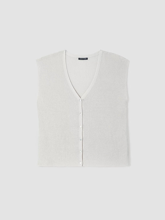Peruvian Organic Cotton Crepe Vest