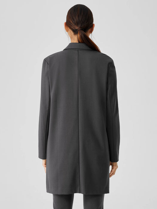 Washable Flex Ponte Long Blazer