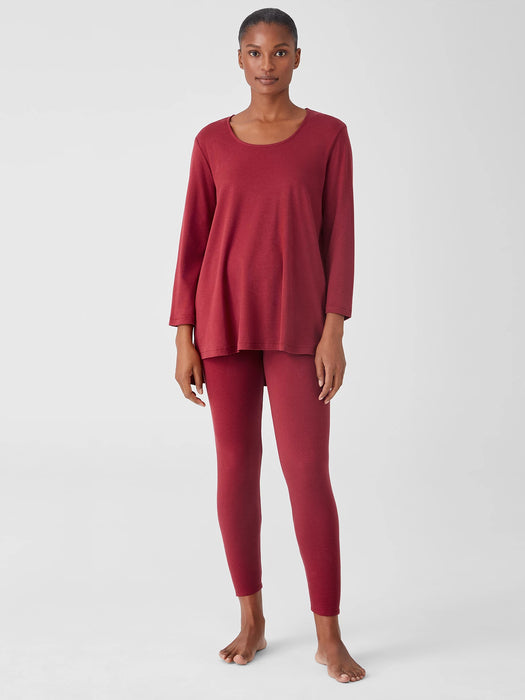 Cozy Brushed Terry Hug High-Waisted Sleep Leggings