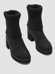 Jala Tumbled Nubuck Platform Boot