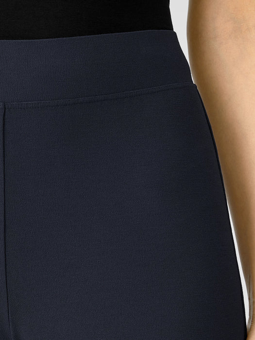 Washable Stretch Crepe Pant with Slits