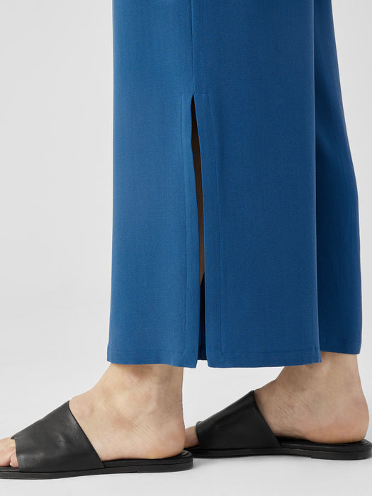 Silk Georgette Crepe Pant with Slits