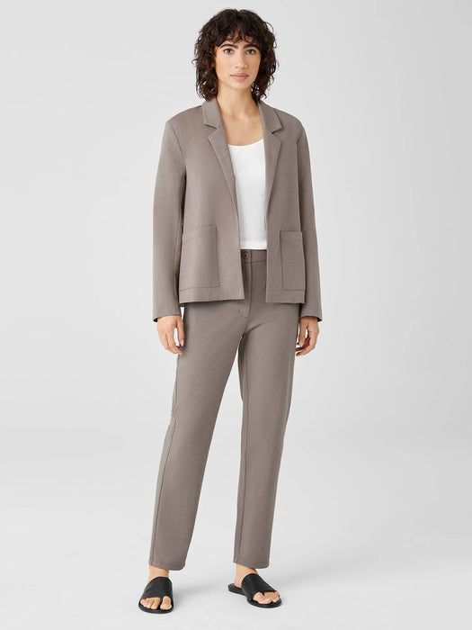 Cotton Ponte Blazer