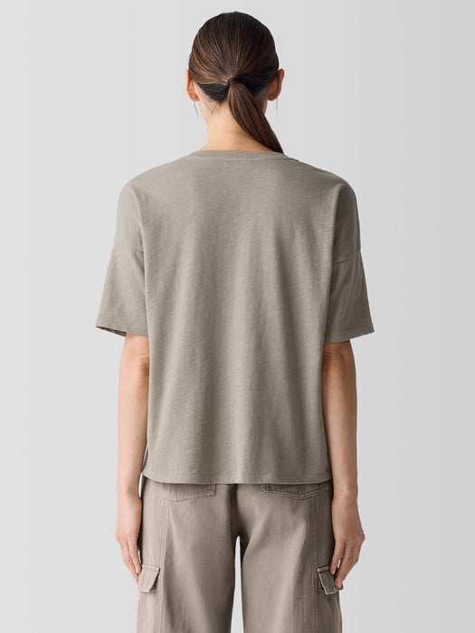 Cozy Organic Cotton Slub Tee