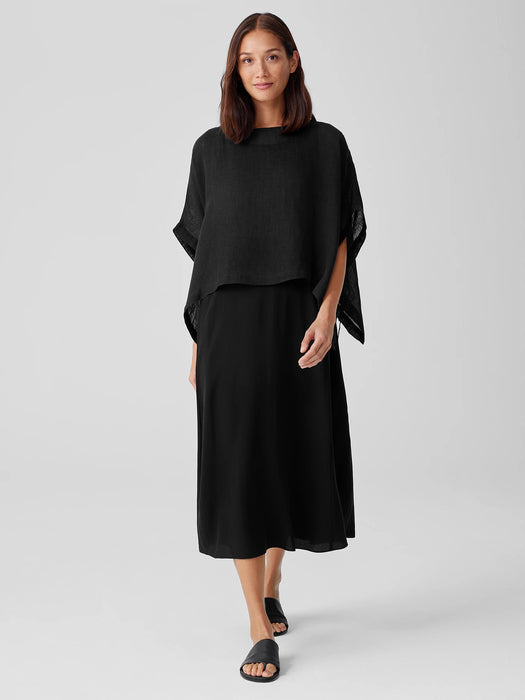 Linen Gauze Poncho