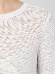 Organic Linen Cotton&nbsp;Crew Neck Top