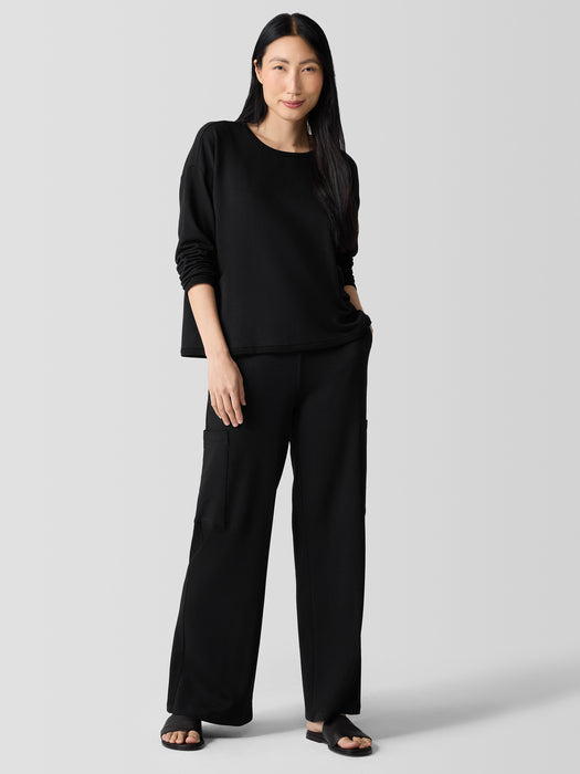 Cozy Brushed Terry Hug Box-Top