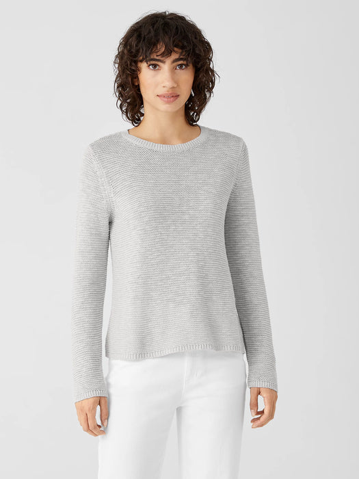 Organic Linen Cotton&nbsp;Crew Neck Top