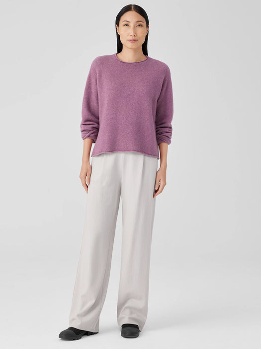Cashmere Silk Bliss Crew Neck Top