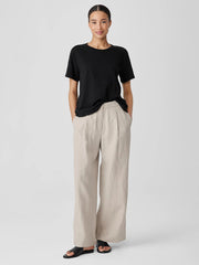 Organic Cotton Slubby Jersey Tee