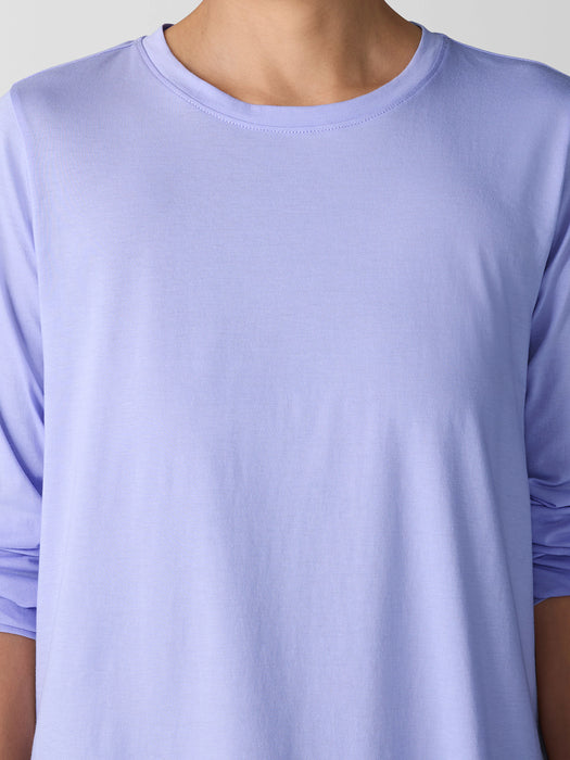 Organic Pima Cotton Jersey Long-Sleeve Tee