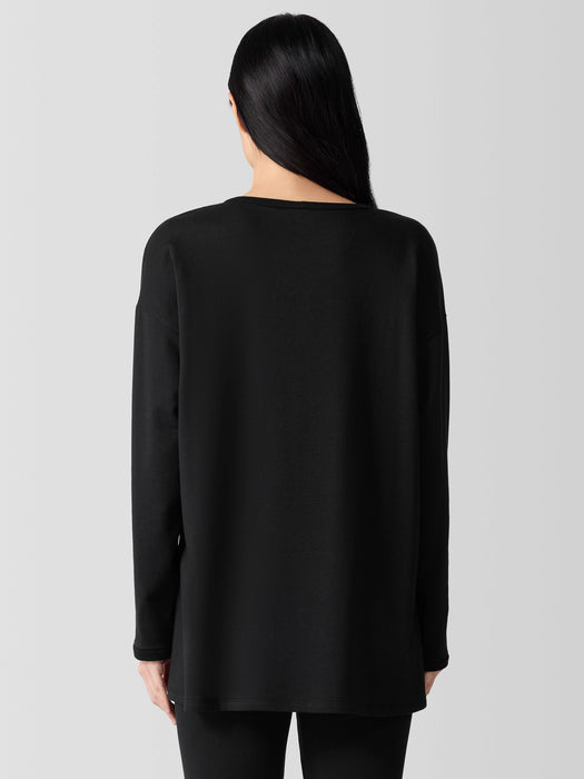 Cozy Brushed Terry Hug Long Box-Top