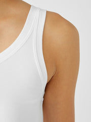 Traceable Cotton Jersey Scoop Neck Tank