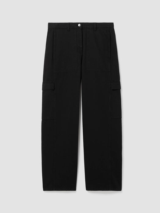 Garment-Dyed Utility&nbsp;Organic&nbsp;Cotton Cargo Pant