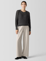 Merino Crew Neck Top in Regenerative Wool