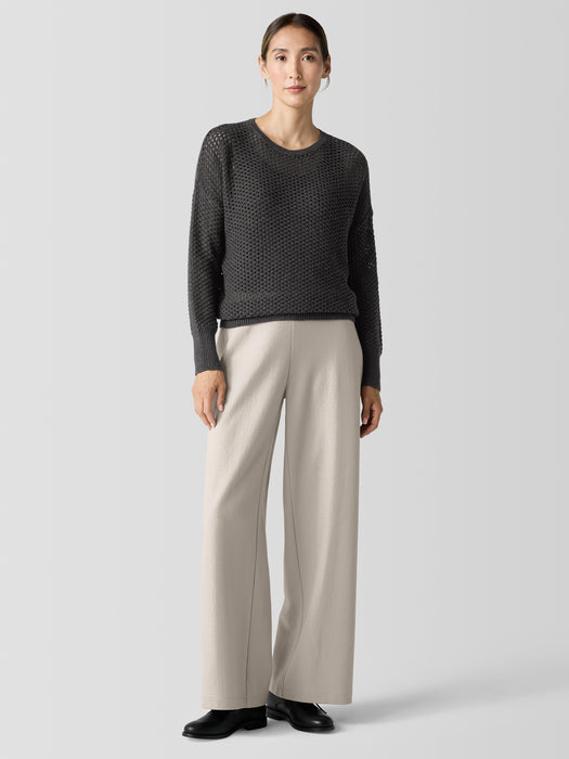 Merino Crew Neck Top in Regenerative Wool