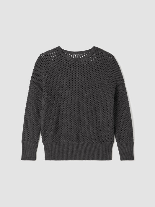 Merino Crew Neck Top in Regenerative Wool