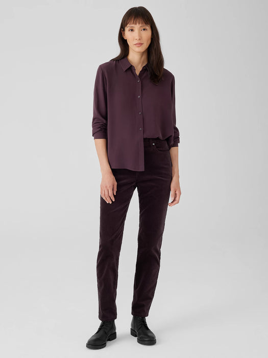 Organic Cotton Stretch Velveteen Pant