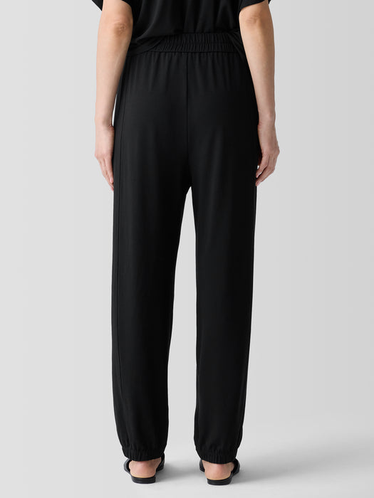 Stretch Jersey Knit&nbsp;Lantern Jogger&nbsp;Pant