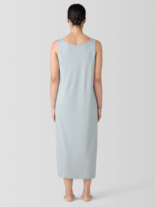 Organic Cotton Interlock Tank Sleep Dress