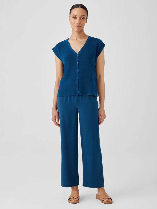 Peruvian Organic Cotton Crepe Vest