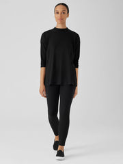 Cozy Stretch Rib Crew Neck Top