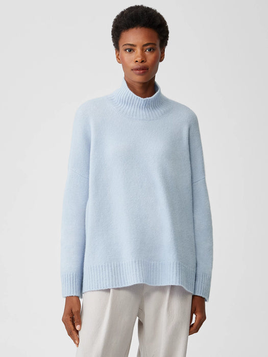 Cashmere Silk Bliss Turtleneck Box-Top