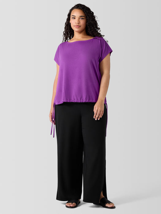 Fine Jersey&nbsp;Square Top
