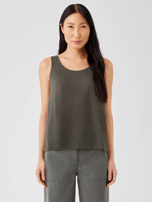 Organic Linen Jersey Tank
