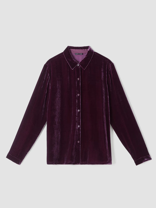 Velvet Classic Collar Shirt