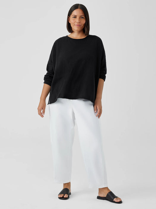 Cotton Hemp Stretch Lantern Pant